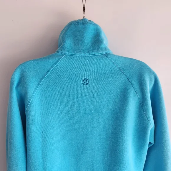 Lululemon Athletica Full Zip Jacket in Scuba Blue Size 10 - Picture 10 of 16